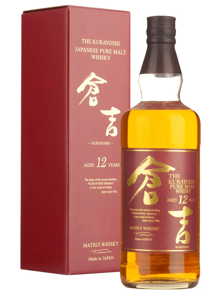The Kurayoshi 12 Year Old Pure Malt Blended Japanese Whisky 700mL