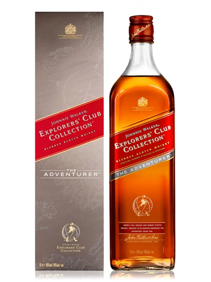 Johnnie Walker Explorers Club Collection The Adventurer Blended Scotch Whisky 1L