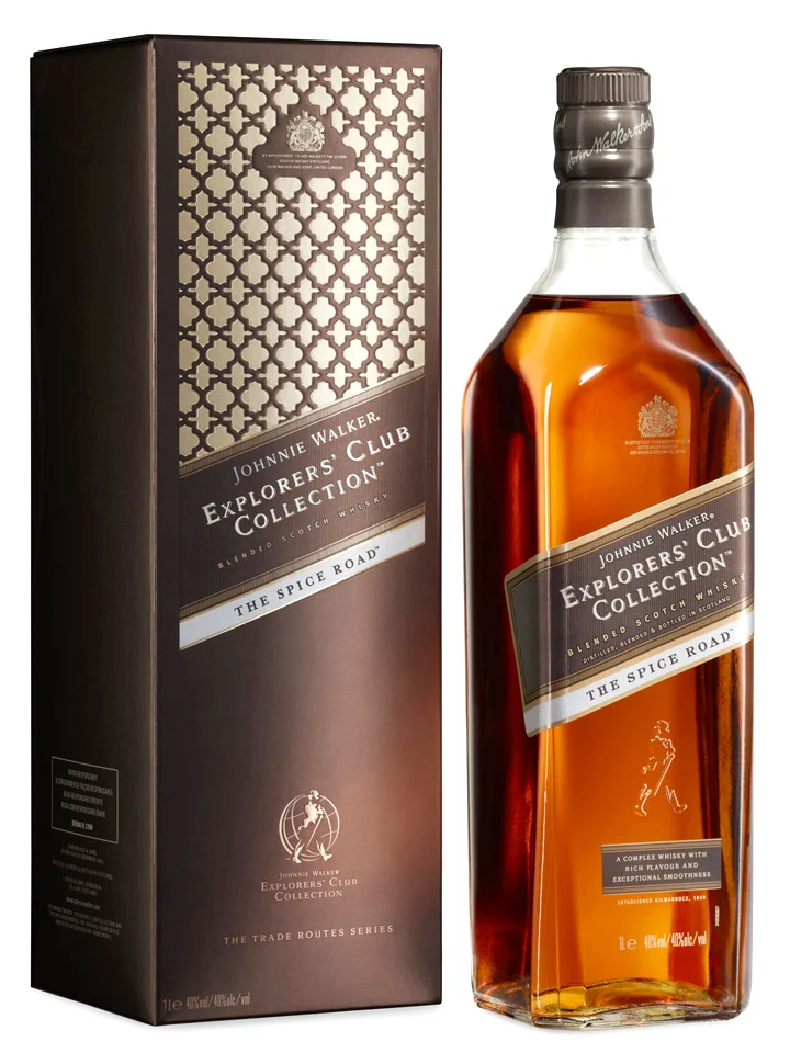 Johnnie Walker Explorers Club Collection The Spice Road Blended Scotch Whisky 1L