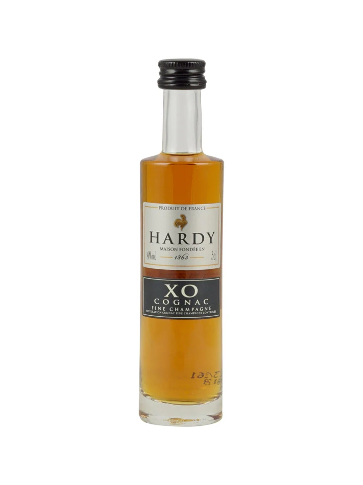 Hardy XO Fine Champagne Cognac Glass Miniature 50mL
