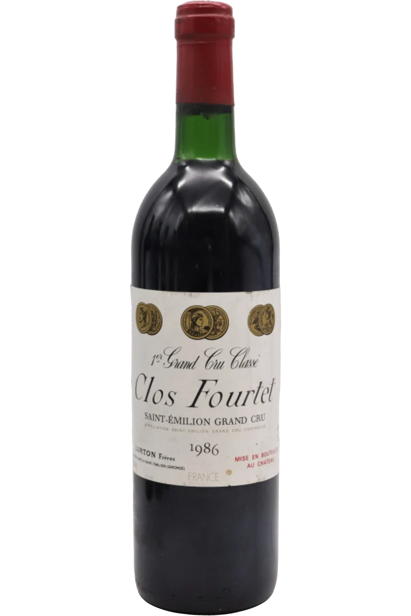 Château Clos Fourtet Saint-Émilion Tinto 1986
