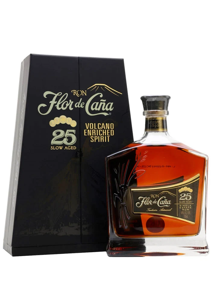 Flor de Cana 25 Year Old Centenario Nicaraguan Rum 750mL