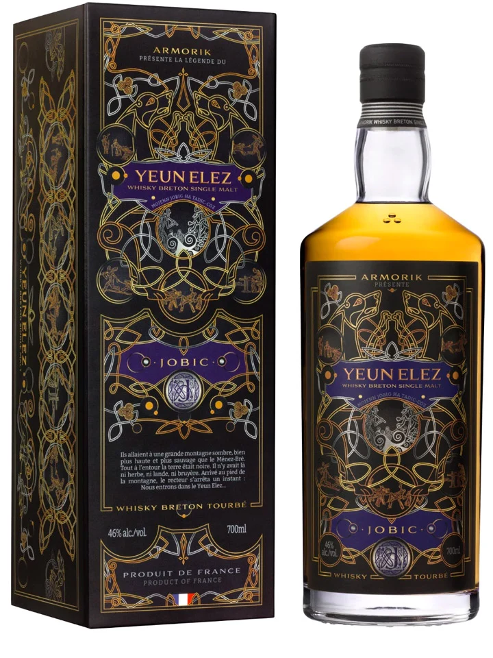 Armorik Yuen Elez Jobic Single Malt French Whisky 700mL