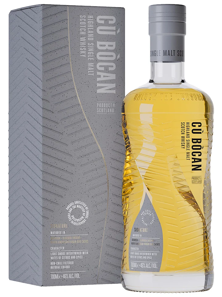 Tomatin Cu Bocan Signature Highland Single Malt Scotch Whisky 700mL