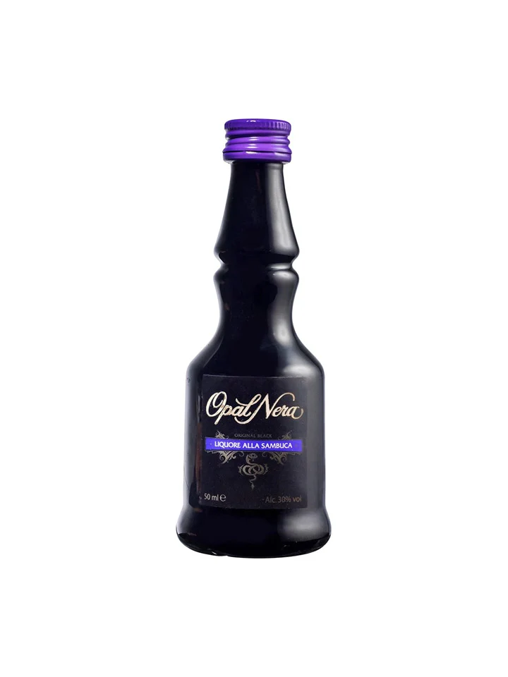 Opal Nera Black Sambuca Liqueur Glass Miniature 50mL