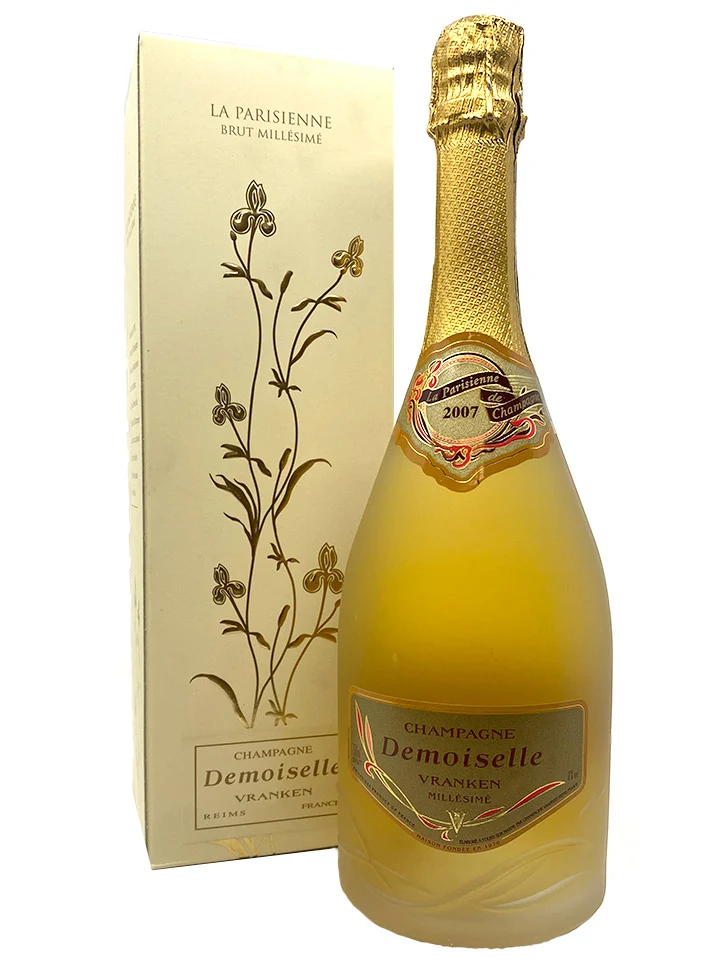 Vranken Demoiselle Parisienne Premier Cru Brut Millesime 2007 With Gift Box Champagne 750mL