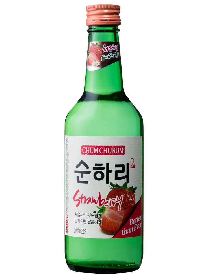 Chum Churum Strawberry Flavoured Soju 360mL