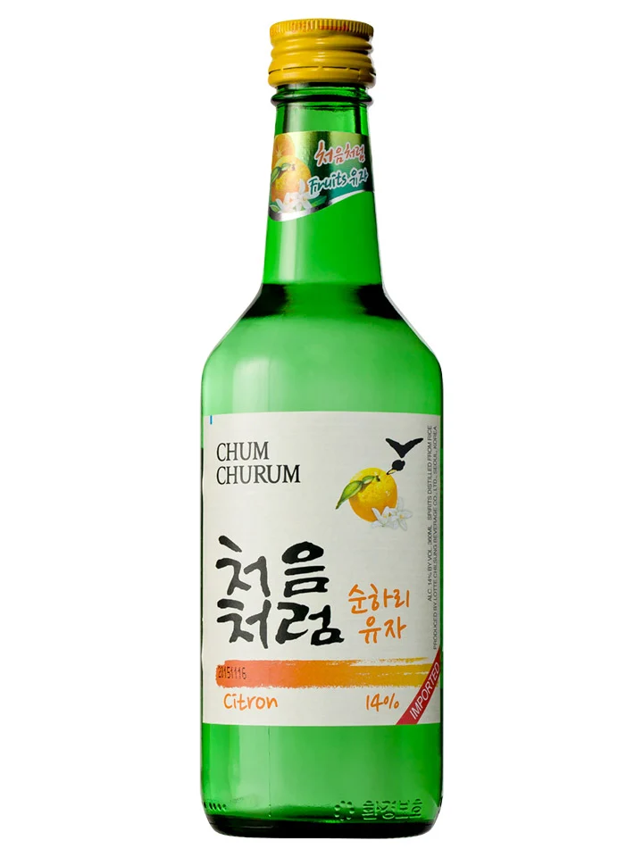 Chum Churum Citron Flavoured Soju 360mL