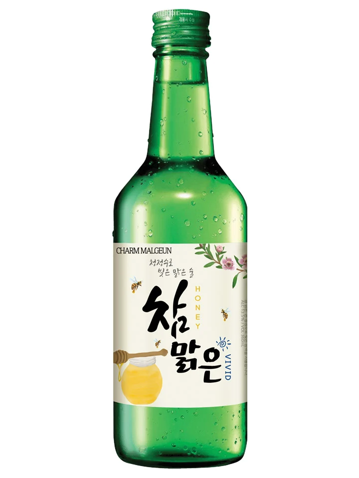 Charm Malgeun Vivid Honey Flavoured Soju 360mL