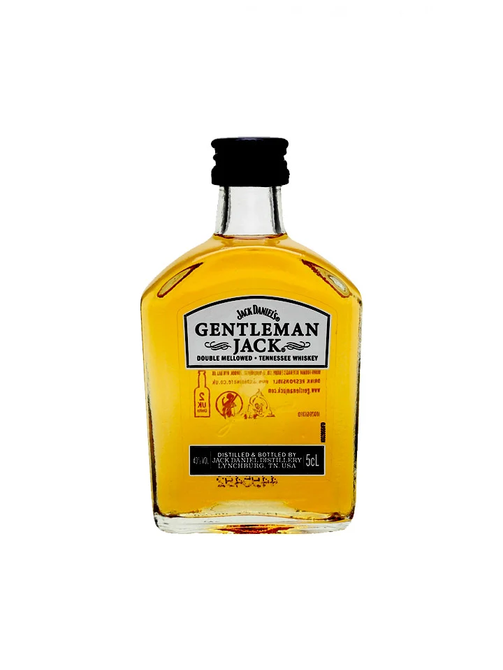 Jack Daniel's Gentleman Jack Double Mellowed Tennessee Whiskey Glass Miniature 50mL