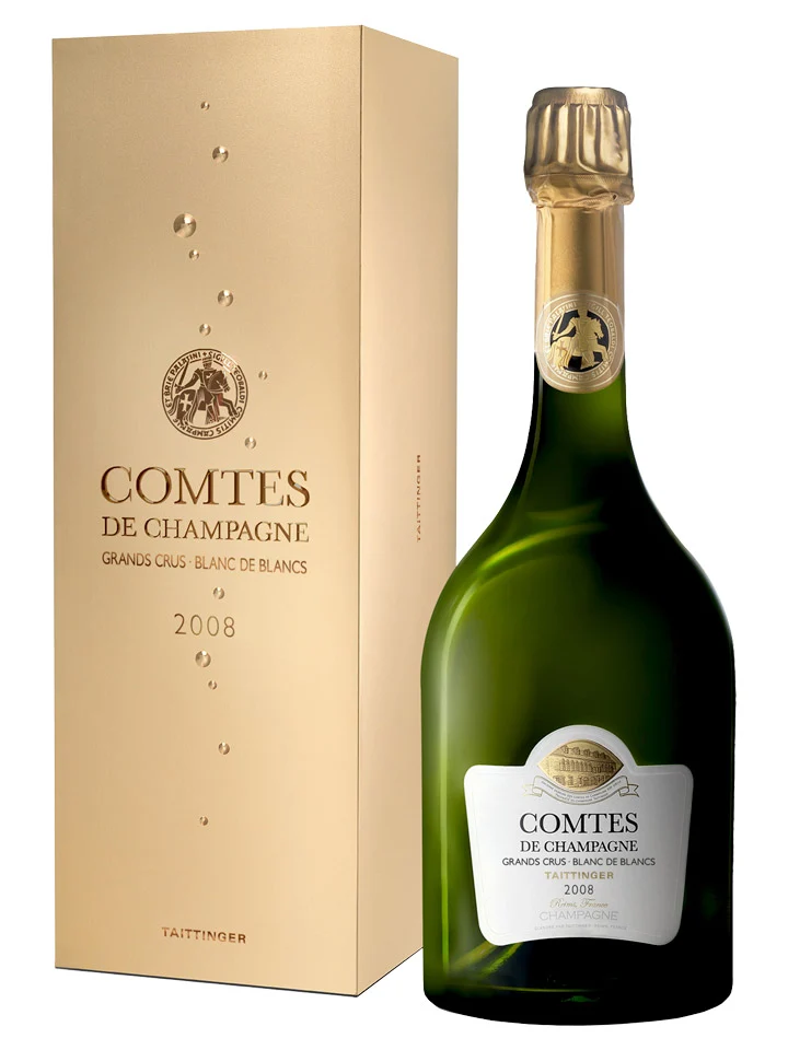 Taittinger 2008 Comtes De Champagne Grands Crus Blanc De Blancs Champagne 750mL