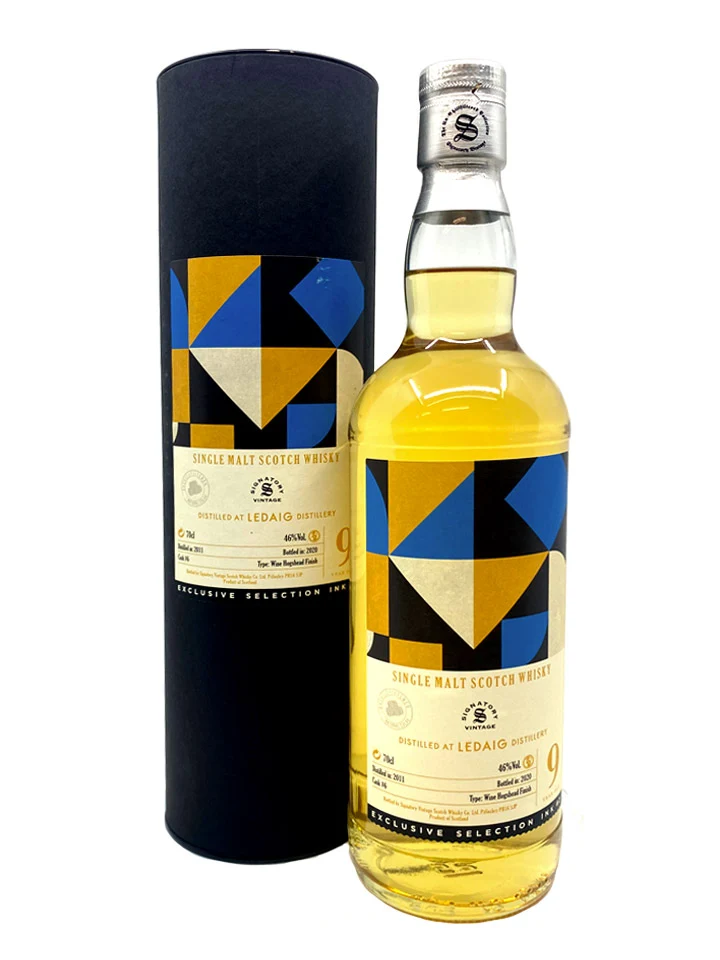 Ledaig 9 Year Old 2011 Bordeaux Wine Hogshead Finish S.V Single Malt Scotch Whisky 700mL