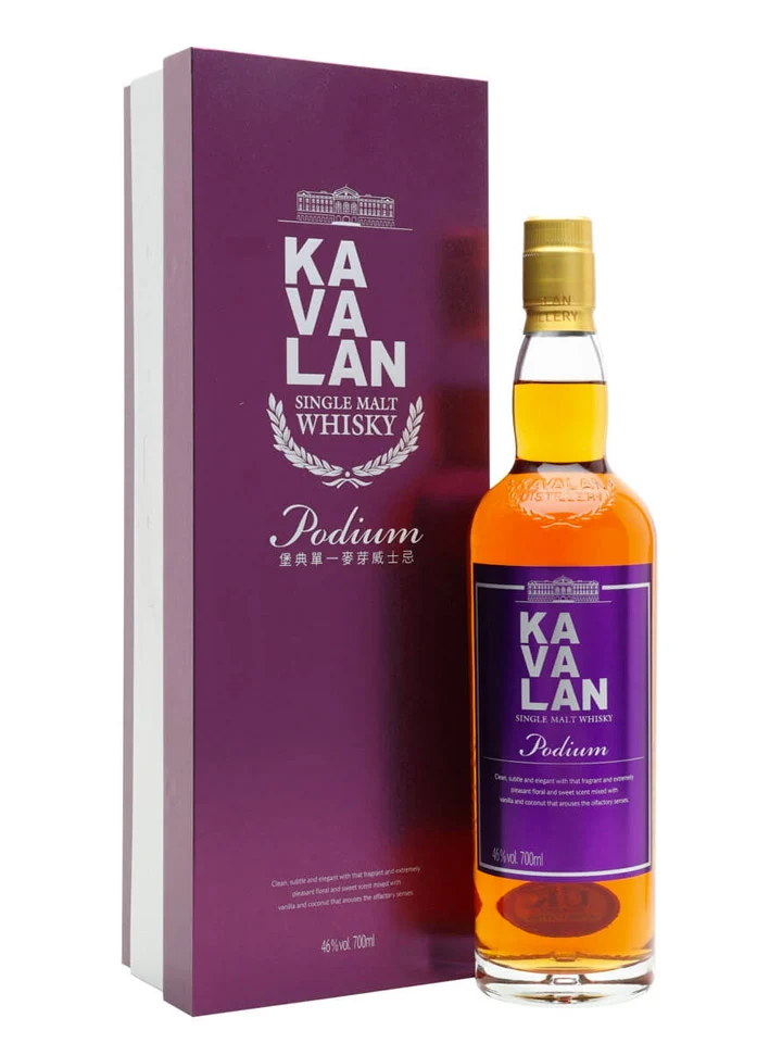 Kavalan Podium Single Malt Taiwanese Whisky 700mL