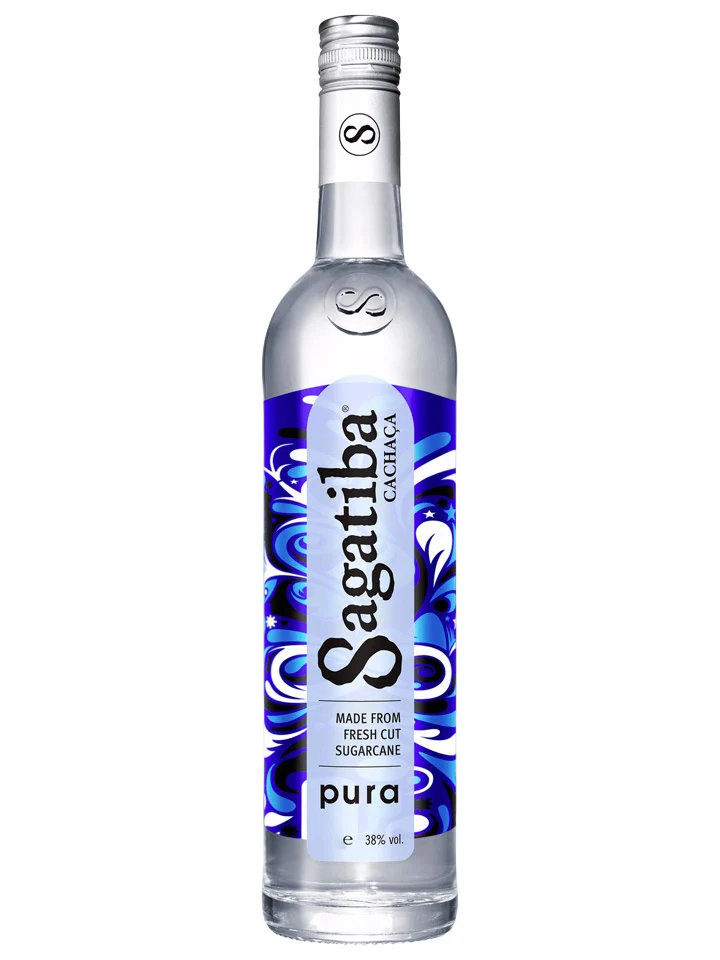 Sagatiba Pura Premium Cachaca Brasilian Liqueur 1L