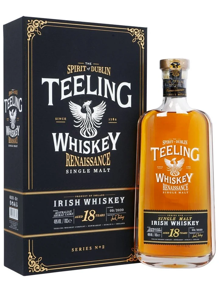 Teeling 18 Year Old Renaissance Series 02 Limited Edition Single Malt Irish Whiskey 700mL