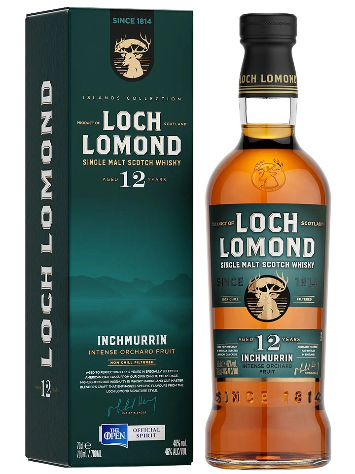 Loch Lomond Inchmurrin 12 Year Old Highland Single Malt Scotch Whisky 700mL