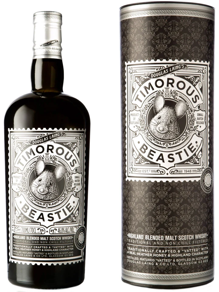 Timorous Beastie Highland Blended Malt Scotch Whisky 700mL