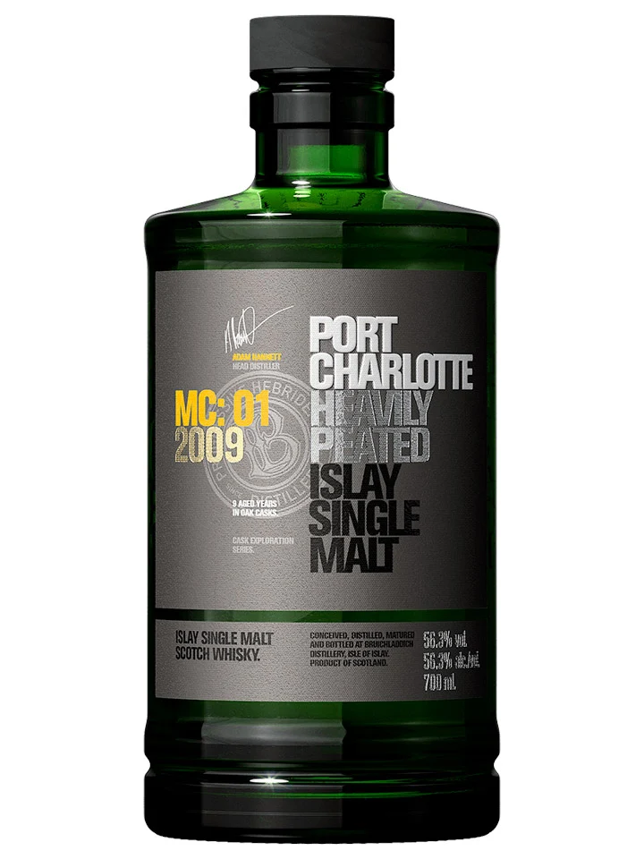 Bruichladdich Port Charlotte MC:01 2009 Islay Single Malt Scotch Whisky 700mL
