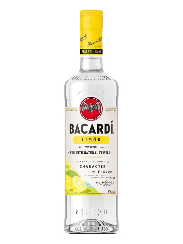 Bacardi Limon Flavoured Rum 700mL