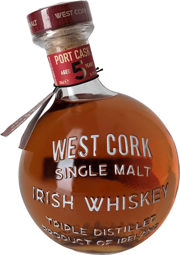 Whisky West Cork Single Malt 5 Anos Port Cask