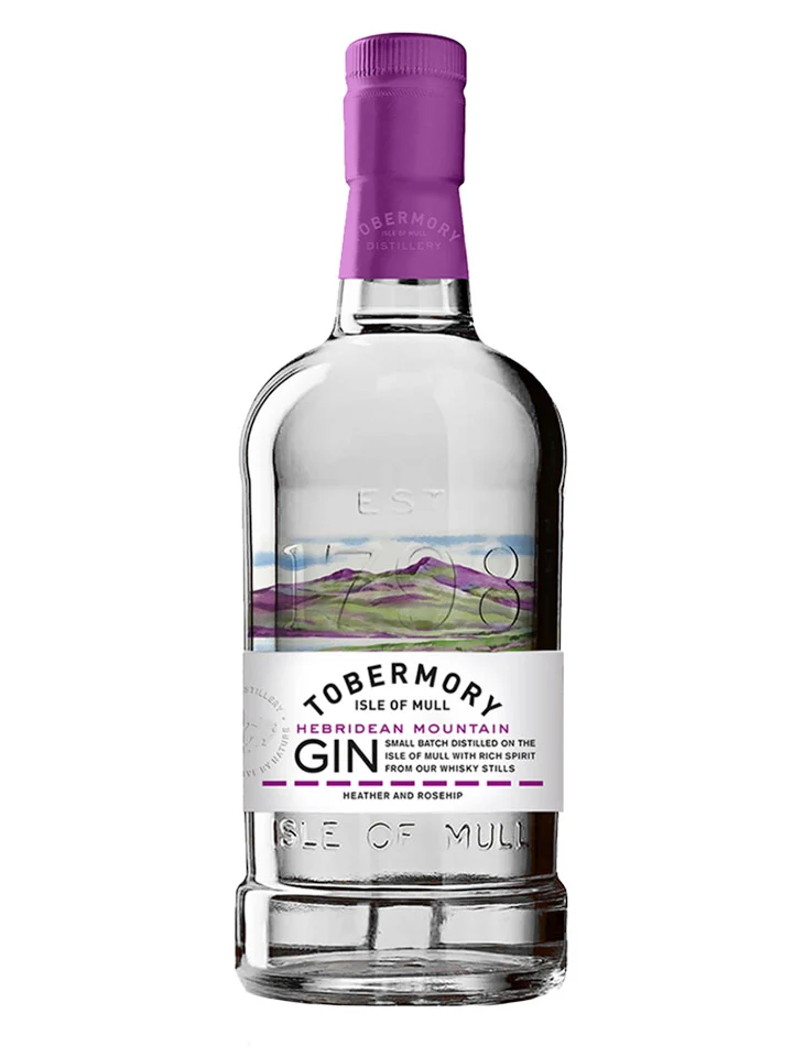 Tobermory Hebridean Mountain Limited Edition Gin 700mL