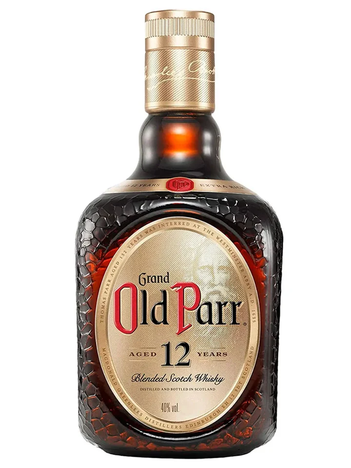 Grand Old Parr 12 Year Old Blended Scotch Whisky 750mL
