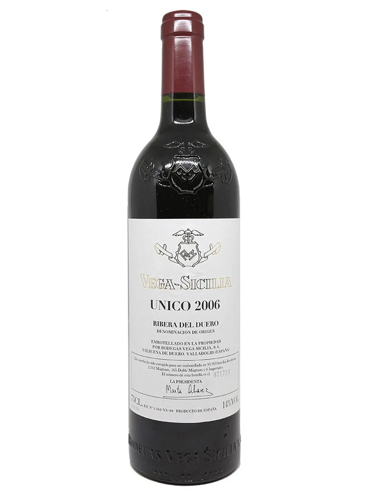 Vega Sicilia Unico 2006 Ribera del Duero 750mL