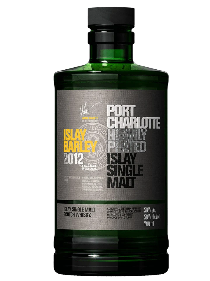 Bruichladdich Port Charlotte Islay Barley 2012 Single Malt Scotch Whisky 700mL