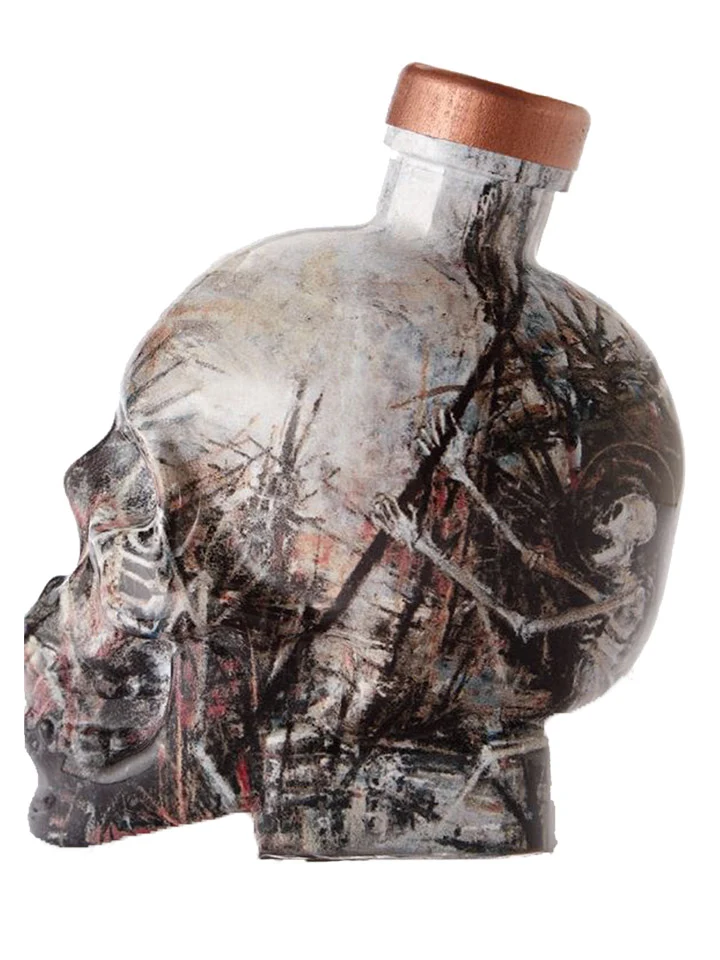 Crystal Head Skull Decanter John Alexander Artist Limited Edition Vodka 700mL
