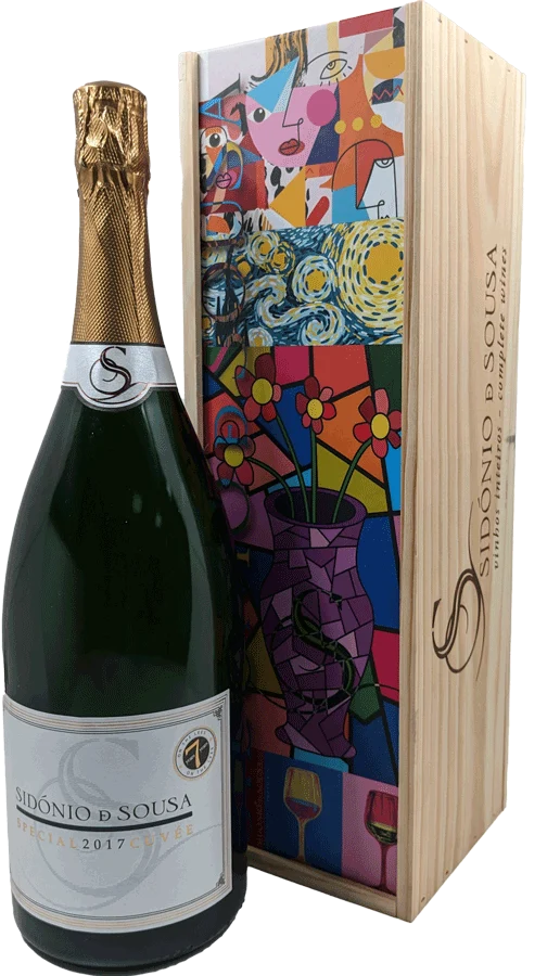 Espumante Sidónio De Sousa Special Cuvee Bruto Magnum Caixa 2017