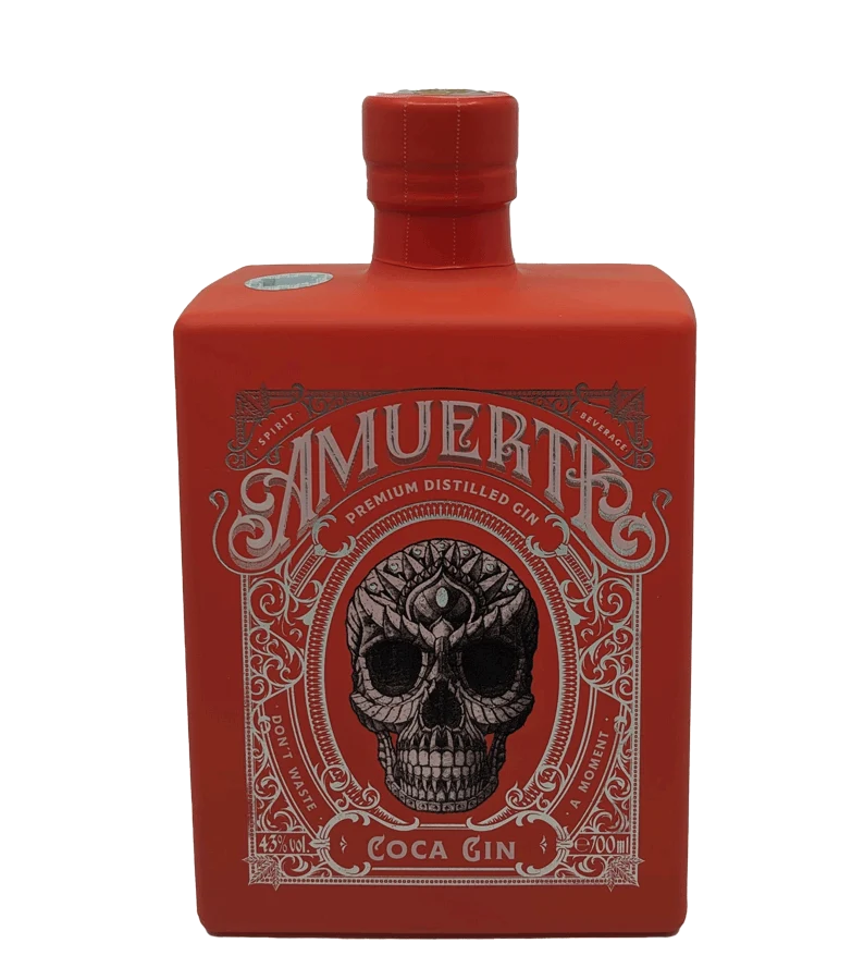 Gin Amuerte Coca Leaf Orange Edition