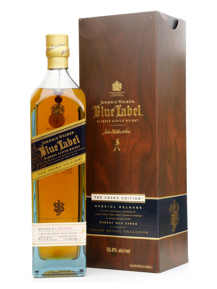 Johnnie Walker Blue Label The Casks Edition Cask Strength Blended Scotch Whisky 1L