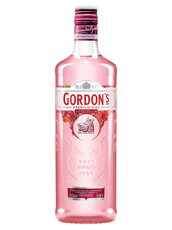Gordon's Premium Pink Distilled Gin 37.5% 700mL