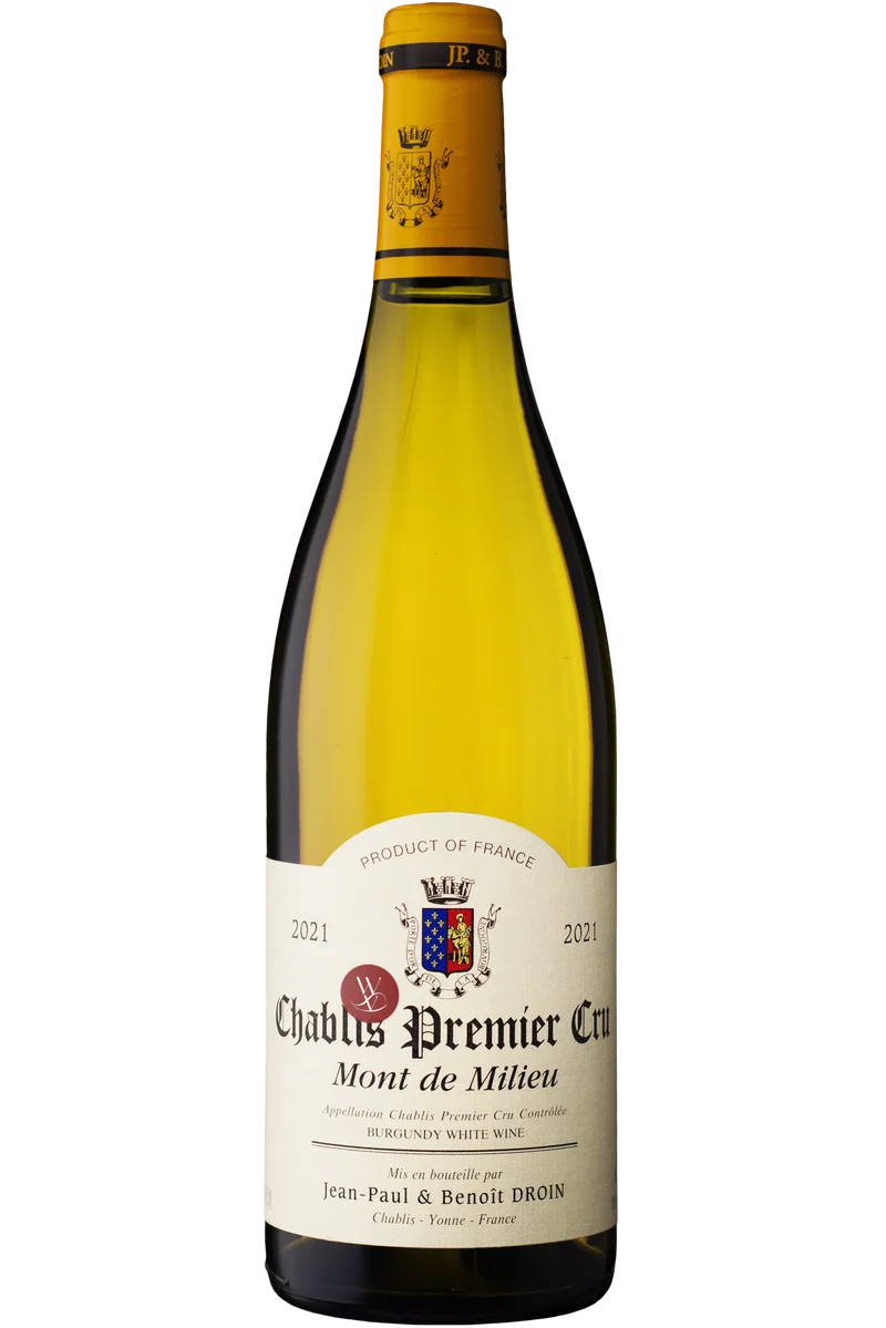 Jean Paul & Benoît Droin Chablis 1er Cru Mont de Milieu Branco 2021