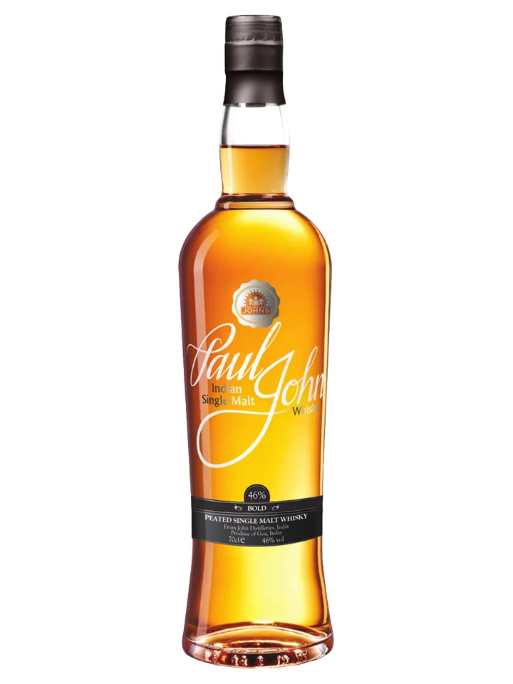 Paul John Bold Peated Single Malt Indian Whisky 750mL