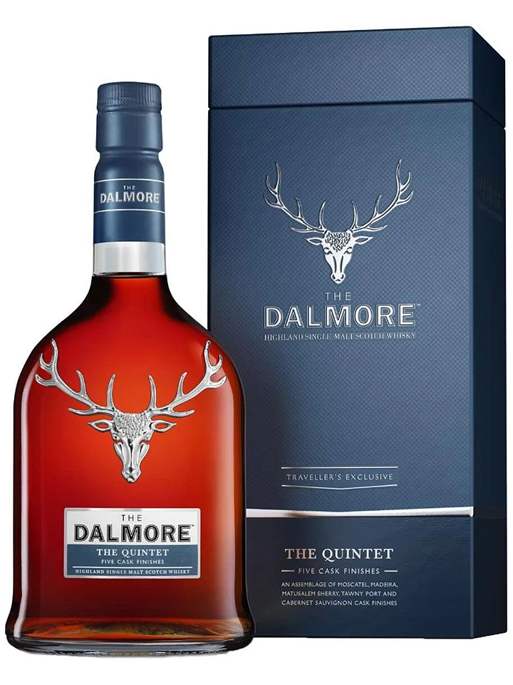 The Dalmore Quintet Highland Single Malt Scotch Whisky 700mL