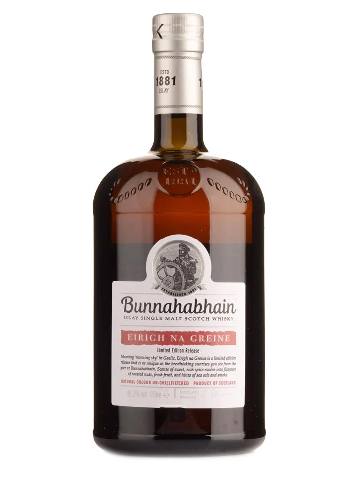 Bunnahabhain Eirigh Na Greine Limited Edition Single Malt Scotch Whisky 1L