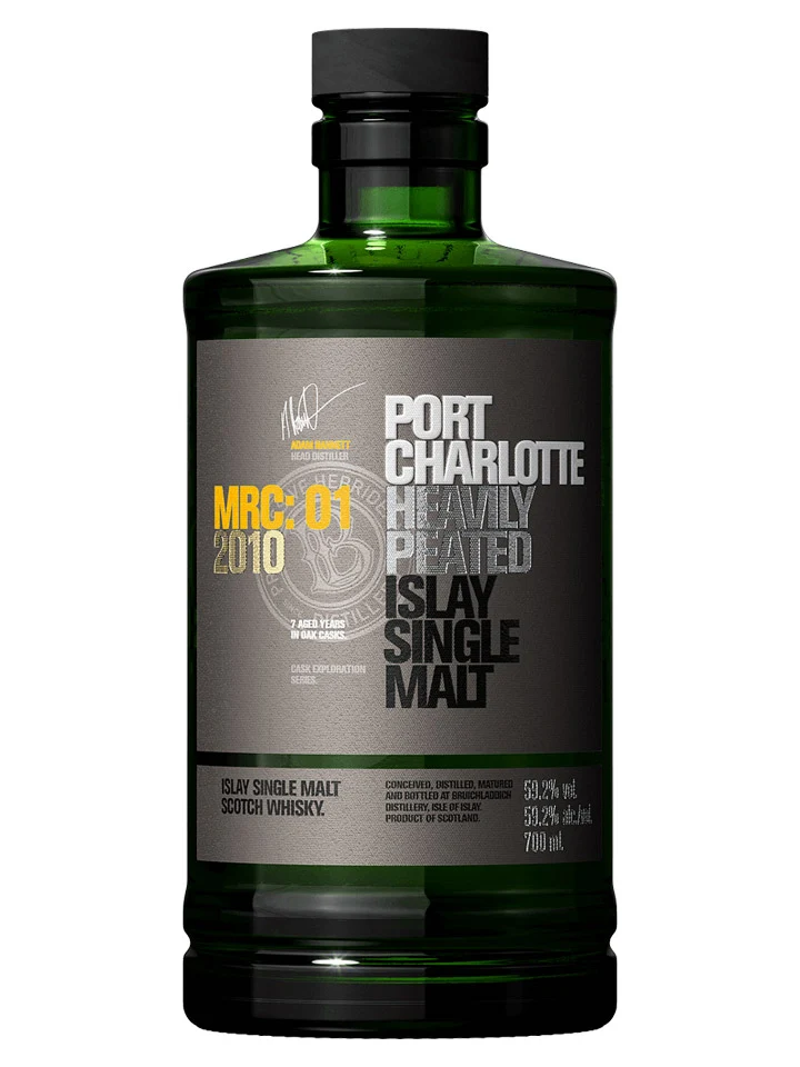 Bruichladdich Port Charlotte MRC:01 2010 Islay Single Malt Scotch Whisky 700mL