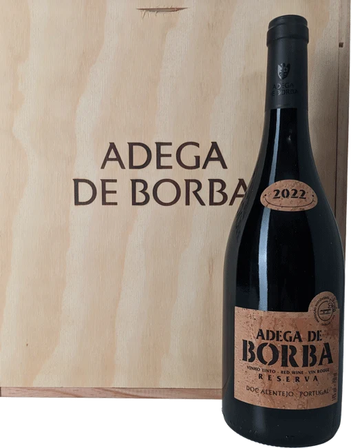 Conjunto De 3 Adega Borba Reserva Rotulo Cortiça Tinto