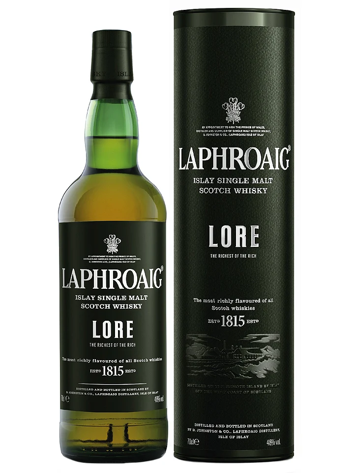 Laphroaig Lore Islay Single Malt Scotch Whisky 700mL