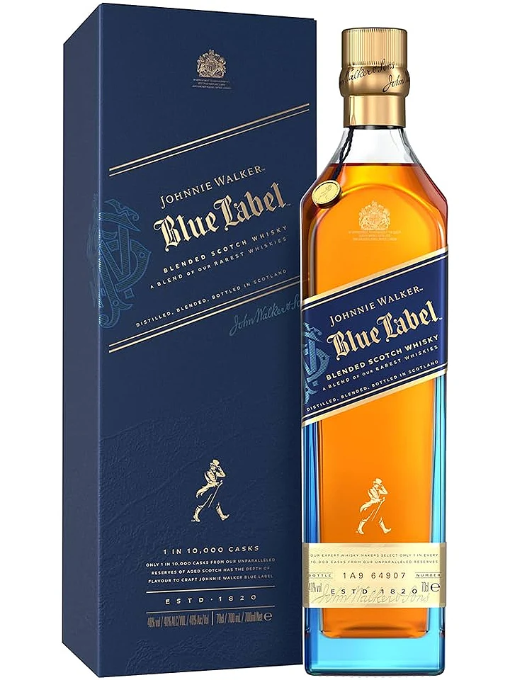Johnnie Walker Blue Label Blended Scotch Whisky 700mL
