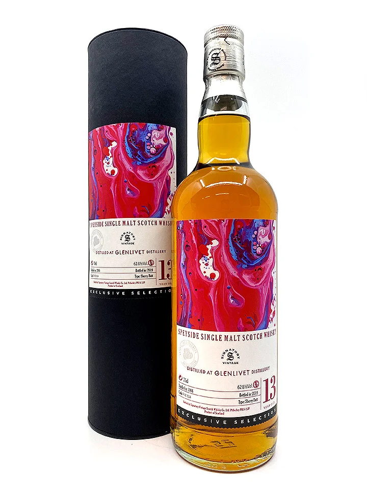Glenlivet 13 Year Old Sherry Cask Strength Exclusive Selection Single Malt Whisky 700mL