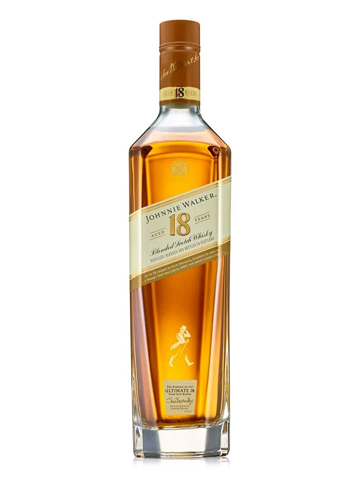 Johnnie Walker Ultimate 18 Year Old Blended Scotch Whisky 750mL