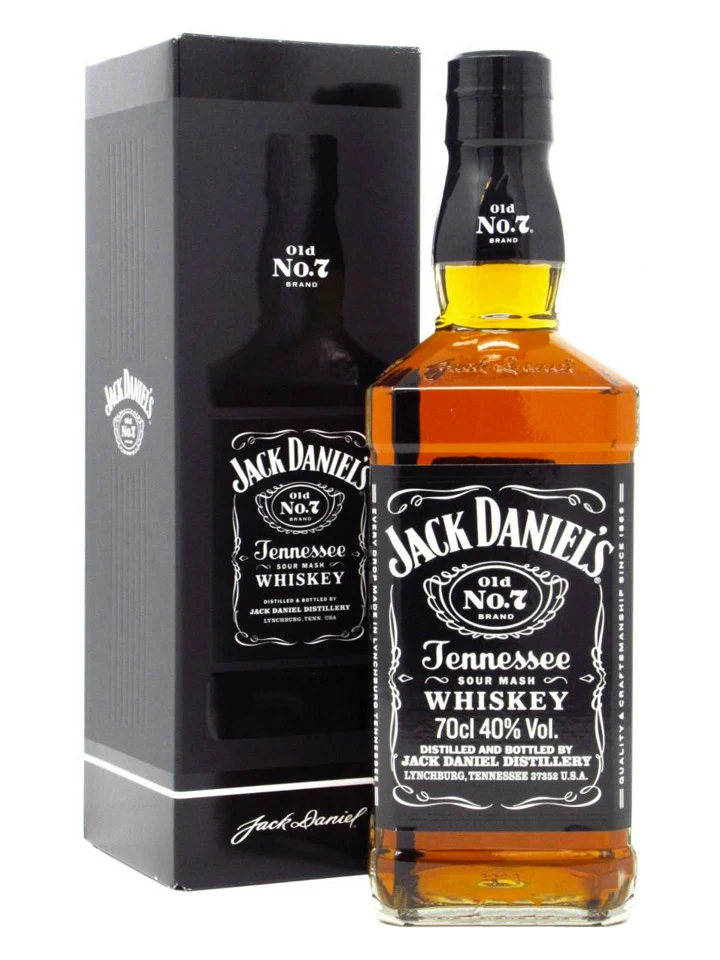 Jack Daniel's Old No.7 With Gift Box Tennessee Whiskey 1L