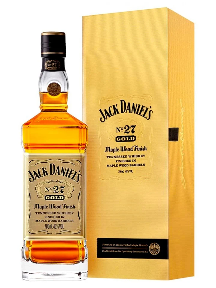 Jack Daniel's No. 27 Gold Maple Wood Finish Tennessee Whiskey 700mL