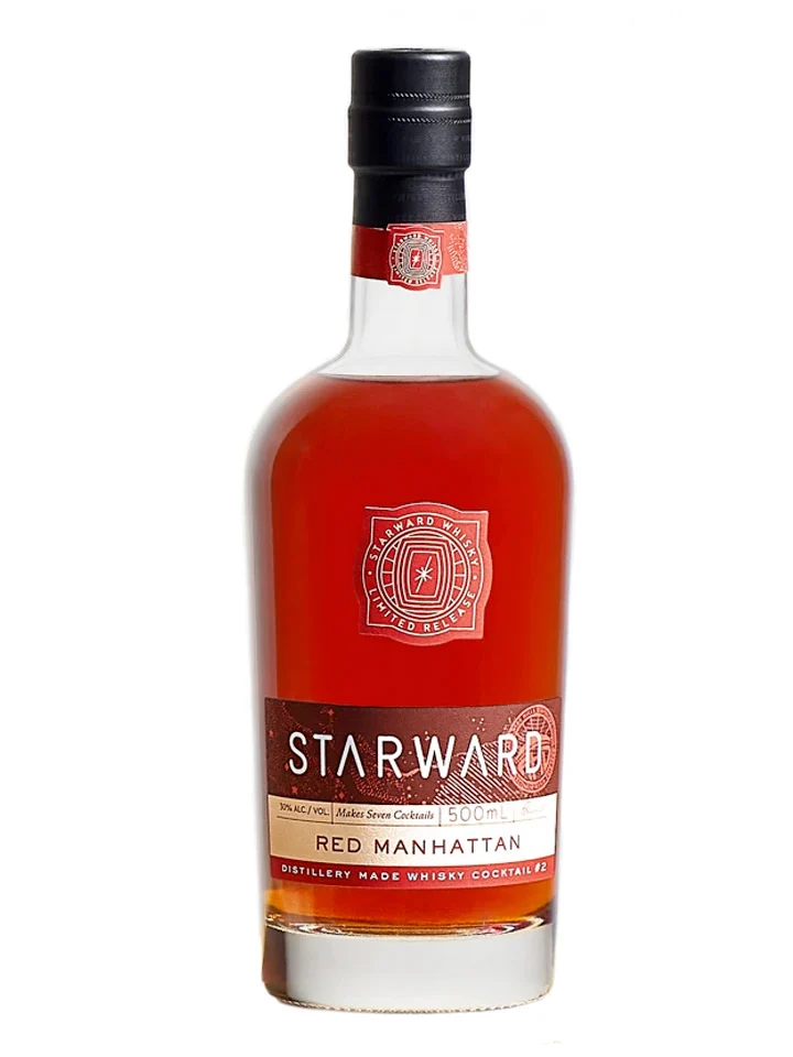 Starward Red Manhattan Pre-Mix Whisky Cocktail 500mL
