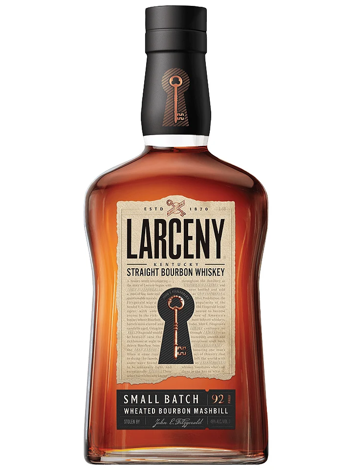 Larceny 92 Proof Small Batch Kentucky Straight Wheated Bourbon Whiskey 1L