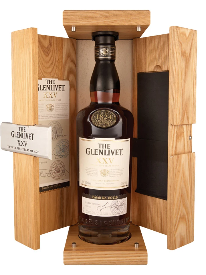 Glenlivet XXV 25 Year Old Archive Single Malt Whisky 700mL