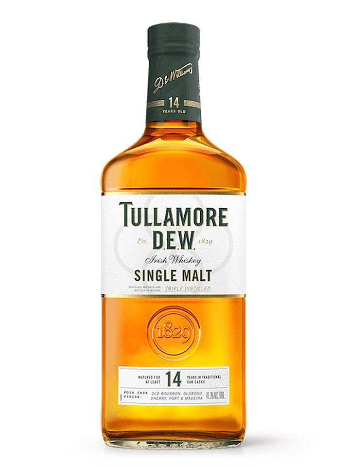 Tullamore DEW 14 Year Old Single Malt Irish Whiskey 700mL