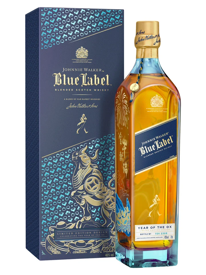 Johnnie Walker Blue Label Zodiac Collection Year Of The Ox Blended Scotch Whisky 750mL